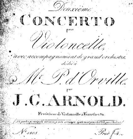 Arnold, Johann Gottfried